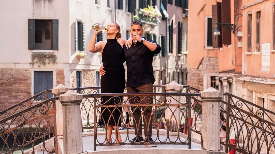 A Unique Photoshoot in Venice - Meet Maga, Miri, and Javidan, the team behind the camera magic