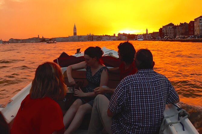 A Venetian Aperitif on The Lagoon Private Tour - Boarding at Giardinetti Reali, and settling onto a 10-seat boat