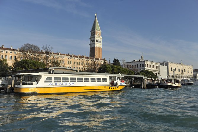 Airport - Venice Waterbus Ticket - Stop-by-stop guidance so you land near your lodging