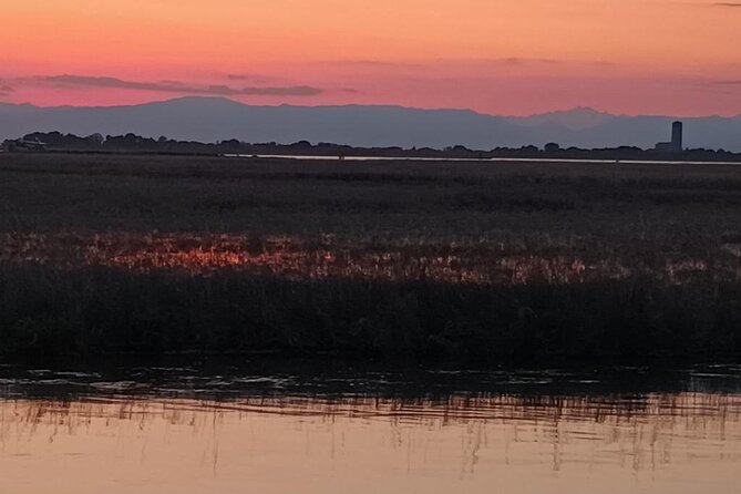 Aperitif at sunset in the Venice lagoon on a private boat. - Your host, Pierangelo (and the local style that makes it feel different)