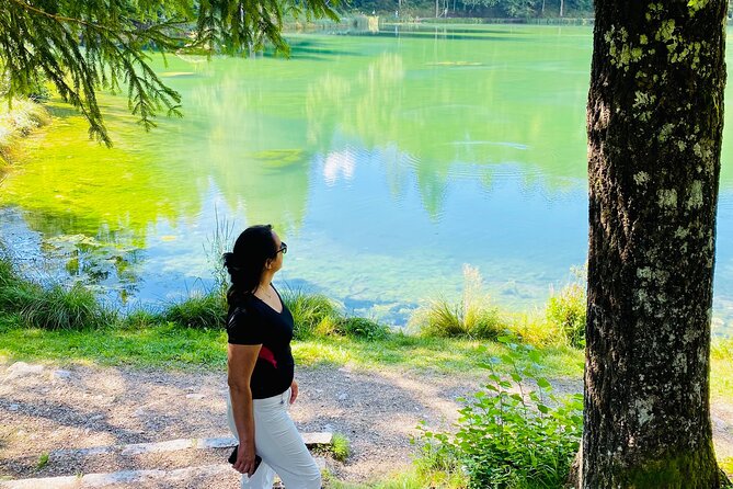 Between Lakes and Mountains Private Tour from Venice to the Dolomites - Stop 1, Lago di Calaita: Lakeside Walking and a Real Lunch Break