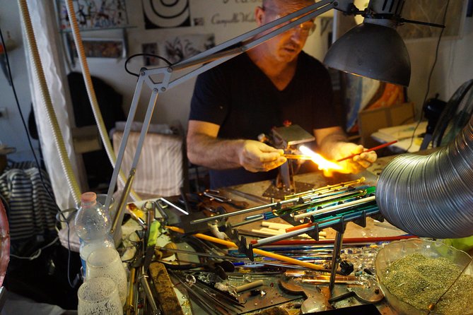 Create your Glass Artwork: Private Lesson with Local Artisan in Venice - Meet Massimiliano Caldarone at the workshop and start shaping glass