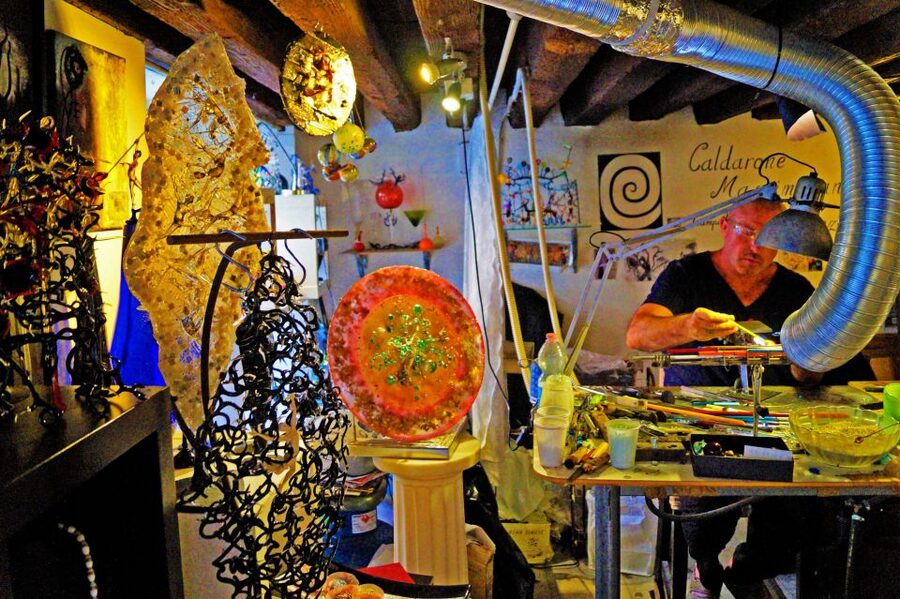 Create Your Glass Artwork: Private Lesson With Local Artisan - Arriving at Campiello Widmann, Where Real Work Happens
