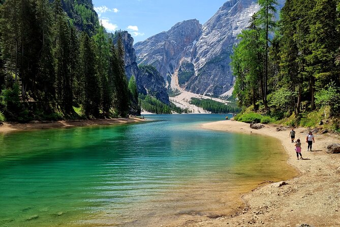 Discover the Dolomites, Cortina and Lake Braies from Venice - Lake Braies, the Dolomites’ postcard lake, with real choices