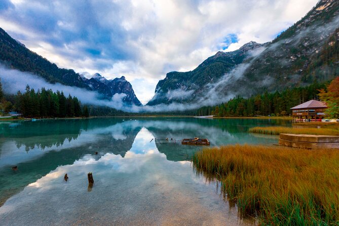Discover the Magic of the Dolomites Lakes and Cortina from Venice - Lago di Dobbiaco: the quiet lake near Austria and the marble trout fact