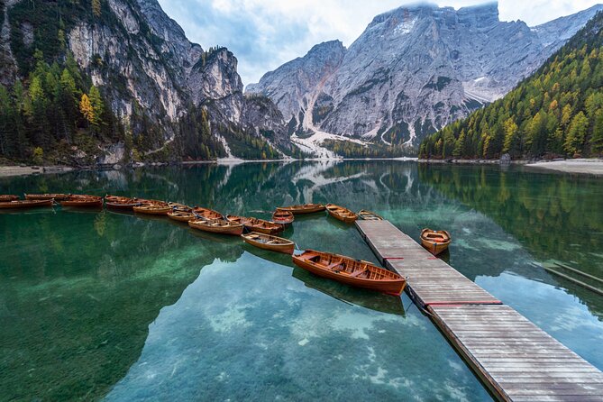 Discover the Magic of the Dolomites Lakes and Cortina from Venice - Lago di Braies: emerald water, the Pearl nickname, and May 1945