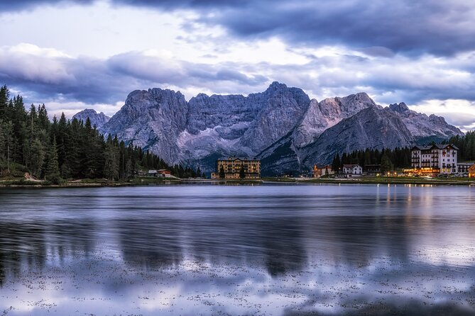 Discover the Magic of the Dolomites Lakes and Cortina from Venice - Lago di Auronzo: turquoise water, short walk, and that 1930s twist