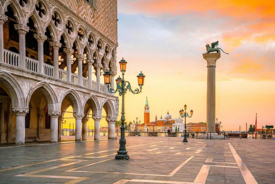 Doge’s Palace & St Mark's Basilica Entry + Campanile Options - Doge’s Palace and the Bridge of Sighs with audioguide pacing