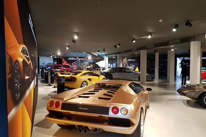 Ferrari & Lamborghini Private Day Tour with Lunch - Lamborghini Museum (45 minutes): classic names, tight timing, good focus