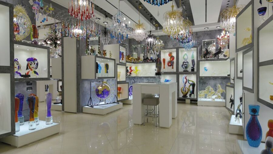From Venice: Murano Glass Factory Tour w/ Boat, Demo & Gift - Showroom time and the included Artistic Glass Gift