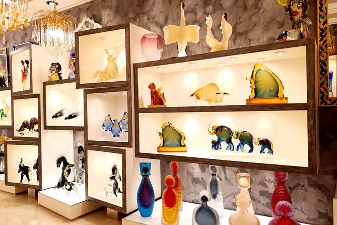 From Venice: Private boat from hotel, Glass blowing demo and Gift - Murano Glass Factory Time: Live Demo With a Real Explanation