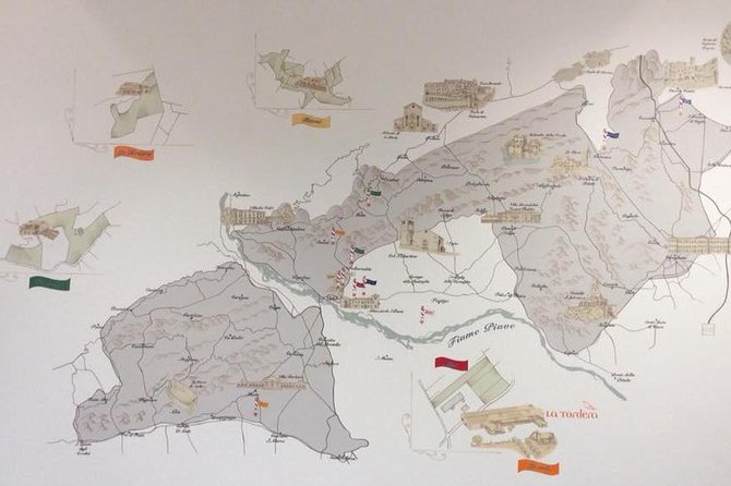 Full Day Wine Tour and Tasting in the Prosecco Region - First winery in Valdobbiadene: production tour, DOCG tasting, and lunch