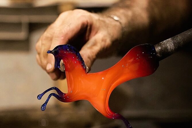Glass Blowing Demonstration : pickup by wood boat Taxi + local guide - Wooden boat pickup from Venice, then straight to Murano