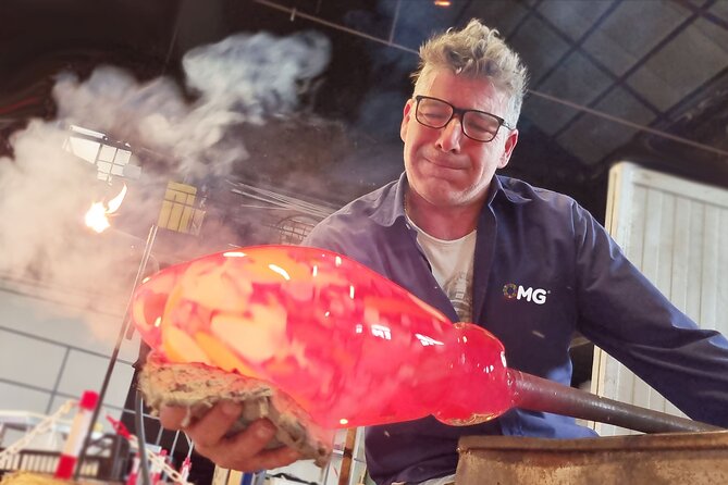 Glass Blowing Show Visit Murano Glass Factory and Showroom OMG - Key moments that make this factory visit special