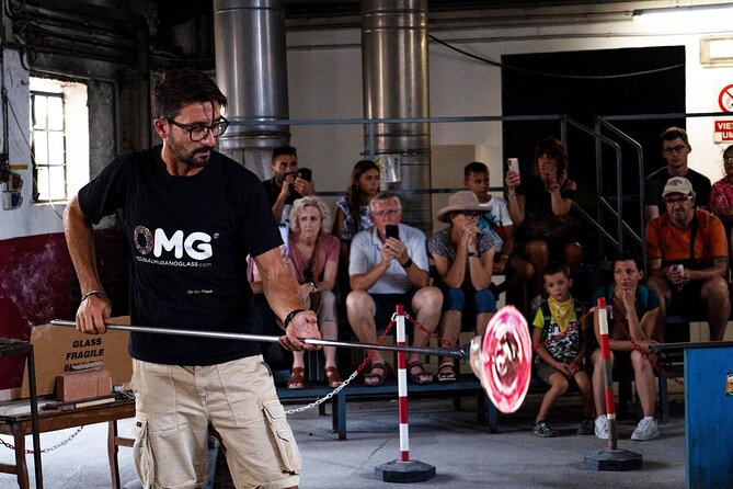 Glass Blowing Show Visit Murano Glass Factory and Showroom OMG - Why this 30-minute format works in Venice