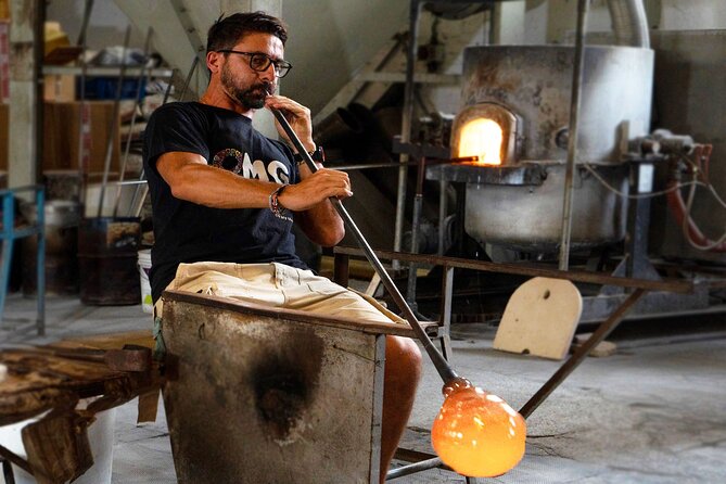 Glass Blowing Show Visit Murano Glass Factory and Showroom OMG - Best ways to pair this with Murano and nearby islands