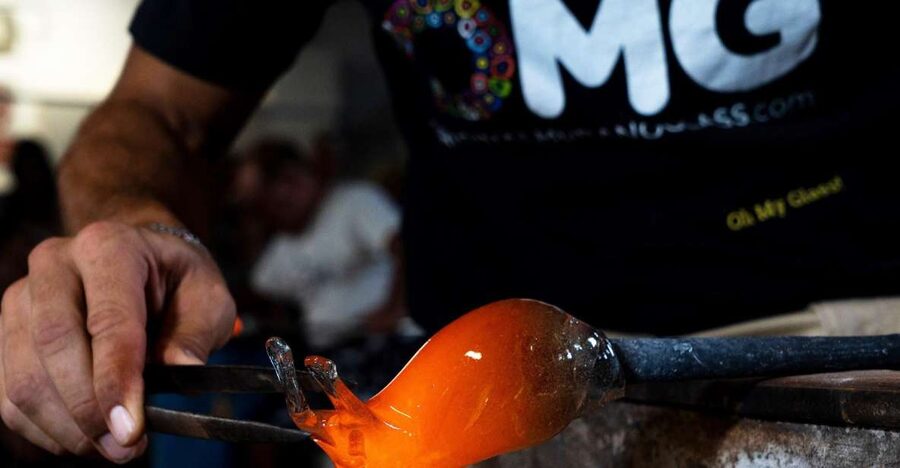 Glass Blowing Show Visit Murano Glass Factory & Showroom OMG - What I’d bring and how you’ll get the most out of it