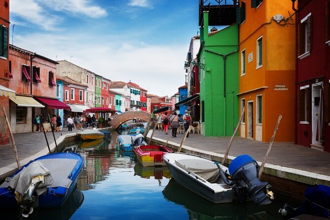 Island Hopping Tour: Mazzorbo, Burano and Murano - Burano approach: lagoon views, the long bridge, and why color matters