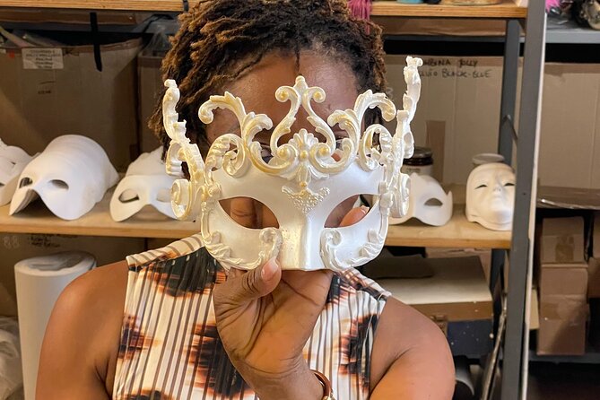 Make a Venetian Mask and Craft your Imagination - A 90-Minute Studio Break Right Where Venice Feels Local
