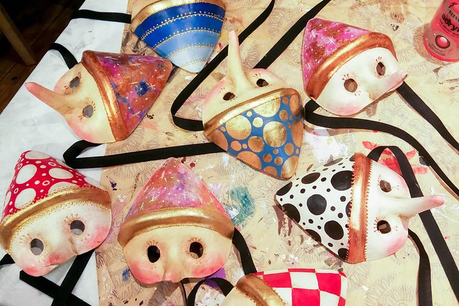 Mask-making workshop in the heart of Venice - A Venice atelier where you leave with your own mask