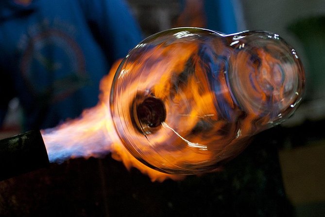 Molten glass magic - Glassblowing class - PRIVATE - From Venice by private water taxi, then straight to the furnace
