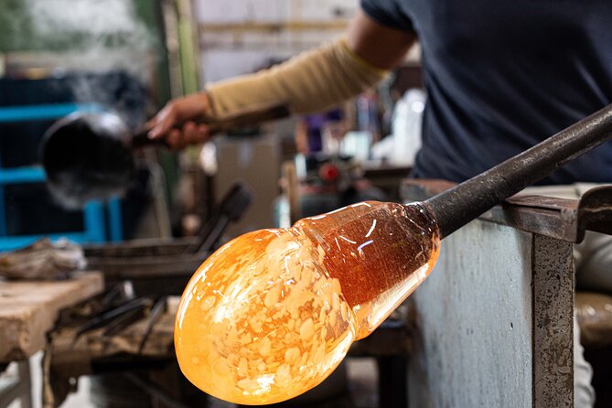 Murano by Private Watertaxi Including Glass Blowing Demo with Hotel Pickup - The lagoon route and the Isola di San Michele pass-by