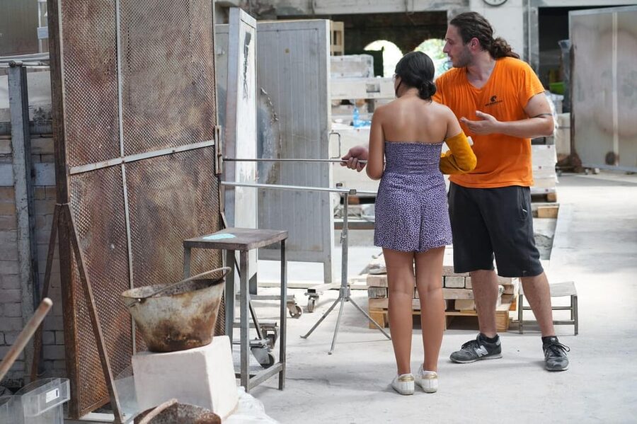 Murano: In Depth Glass Factory Guided Tour - Coldshop: The Tools That Make Glass Look Finished