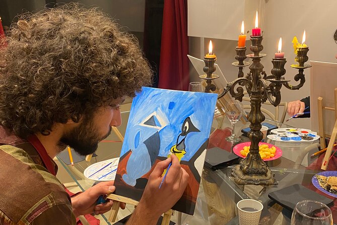 Paint and Wine Night in a Hidden Venetian Atelier - Choosing a Design Without Overthinking It