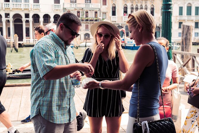Private Venice Food Tour with Rialto Market Visit - Stop 3, WEnice Streetfood: a seafood snack from market-fresh ingredients