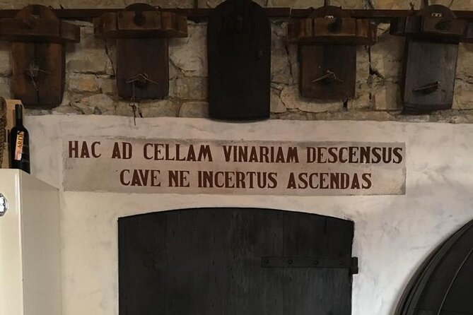 Prosecco Hills Day Trip from Venice & Treviso: 2 Wineries - Valdobbiadene winery #1: historic cellar tour and a 3-glass DOCG tasting