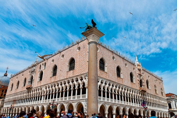 Skip the line Doge's Palace Guided Walking Tour in Venice - Inside Doge’s Palace: Golden Staircase and the halls of power