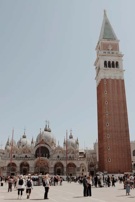 St. Mark’s Basilica, Terrace, Bell Tower Skip-the-Line Entry - St. Mark’s Bell Tower: 360-degree views and a time-slot constraint