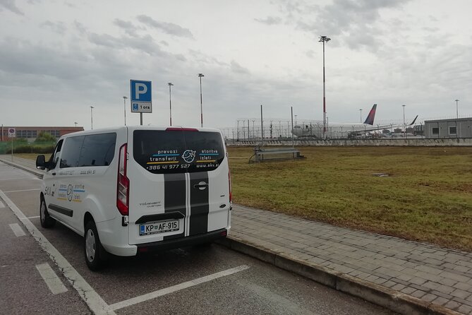 Transfer from Venice Airport to Trieste - Ride comfort and timing, A/C minivan, fewer stops, less waiting
