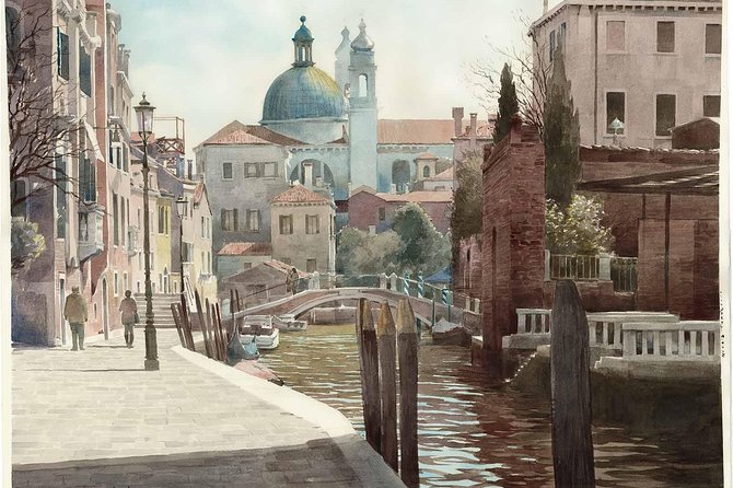 Venetian Watercolors Painting Workshop at the Historic Art Circle - Meet Nicola near the Doge Palace, then go into Dorsoduro’s calmer Venice