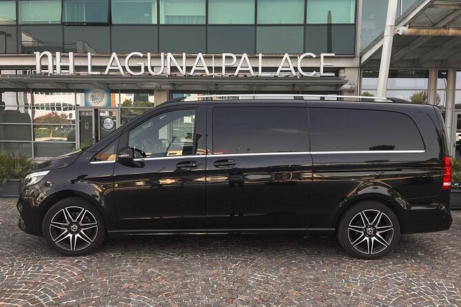 Venice airport VCE to Mestre hotels OR VICEVERSA - Luxury Minivan Comfort: A/C, Space, and Real Luggage