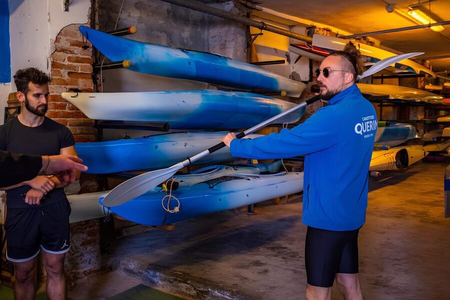Venice Beginner's Kayak Tour in the Medieval Arsenal - On the water near the Arsenal and Lagoon: what to expect