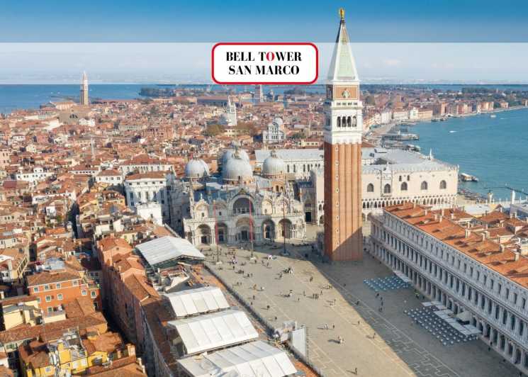 Venice: Bell Tower & St Mark's Square History Gallery Ticket - St Marks Bell Tower at 98 Meters, Fast Entry That Matters
