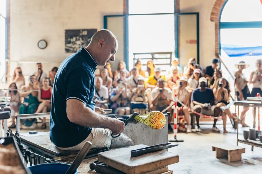 Venice: Burano, Torcello & Murano Boat Tour w/Glassblowing - Murano glassblowing: the highlight, the factory shop, and what to buy