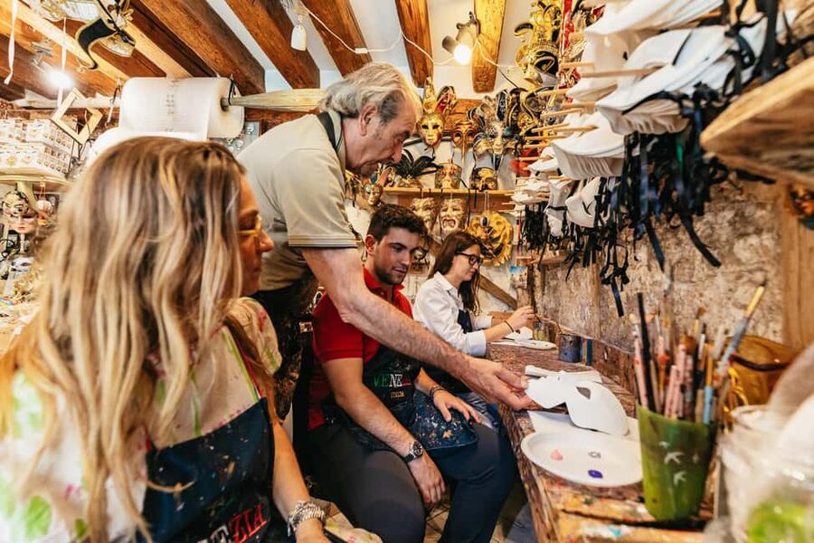 Venice: Carnival Mask Workshop - Price, Time, and Value for About $91 in Venice