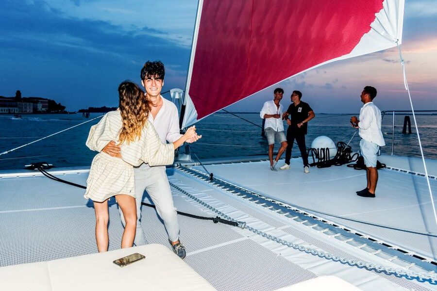 Venice: Catamaran Sunset Jazz Cruise with Aperitivo - Venice Sunset From a Catamaran: The Big Idea