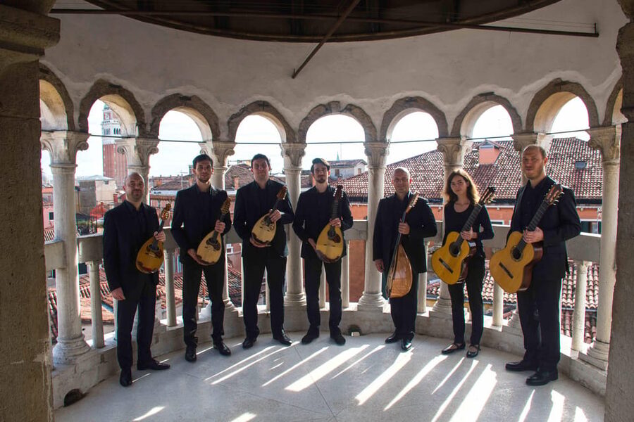 Venice: concert byI MandolinVenice Quartet in St. George's Church. - The Program: Baroque to Romantic, Shaped for Mandolins
