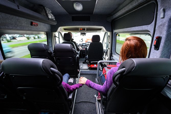 Venice Marco Polo Airport private arrival transfer (Includes private Water Taxi) - The private van ride: getting to the water taxi port with your luggage handled