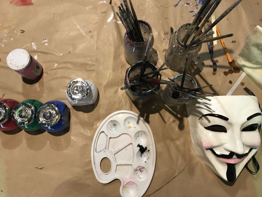 Venice: Paint your own Venetian Mask Workshop - Embellishments That Feel Festive: Feathers, Ribbons, and Sequins