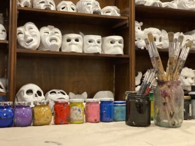 Paint your own Venetian Mask Workshop