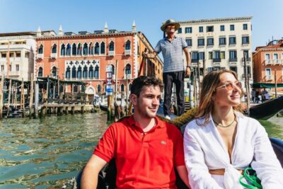 Private Crafted Gondola Ride Along Grand Canal