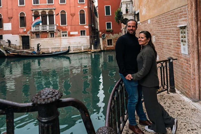 Venice private photo shoot with a local photographer! - Price and value: $73 per group up to 4 people