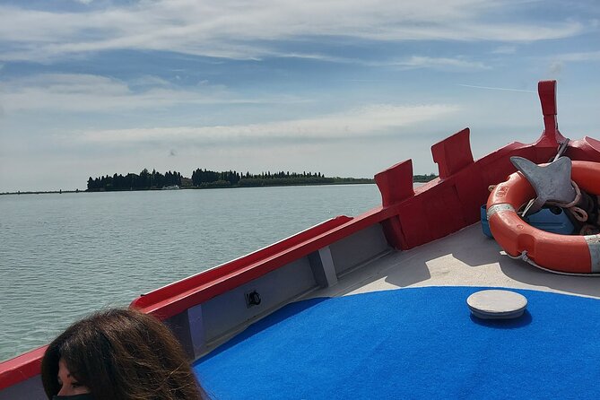 Venice: Relaxing Sunset Ride aboard old fishing boat - Stop 3: The quiet lagoon around Vignole, Certosa, and S. Erasmo