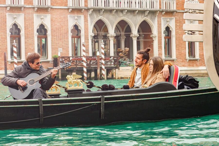 Venice: Shared Gondola Ride and Serenade - What You See: Palaces, Grand Canal Facades, Santa Maria del Giglio, and La Fenice