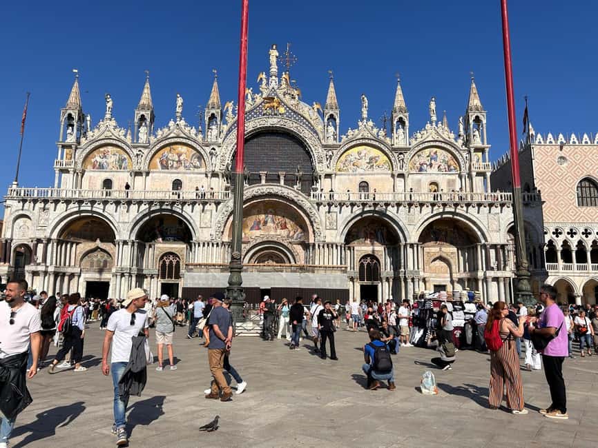 Venice: St Mark's Basilica Entry Ticket with Audio Guide App - Priority entrance, the part people misunderstand