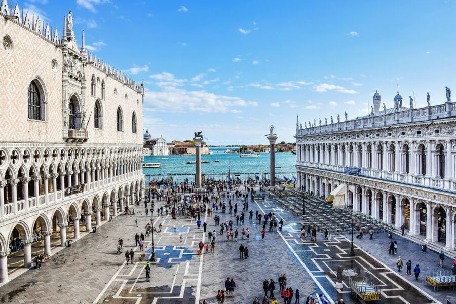 Venice: St. Mark's Basilica Ticket with Audio Guide - Meeting under the Blue Clock Tower, next to Bar Americano